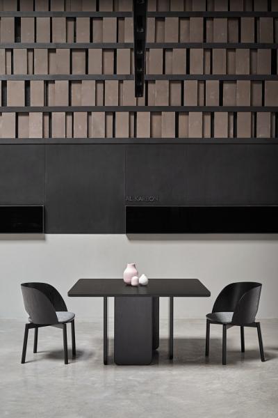 Arq Mesa Fresno Tintado NegroTeulat Ambiente 6