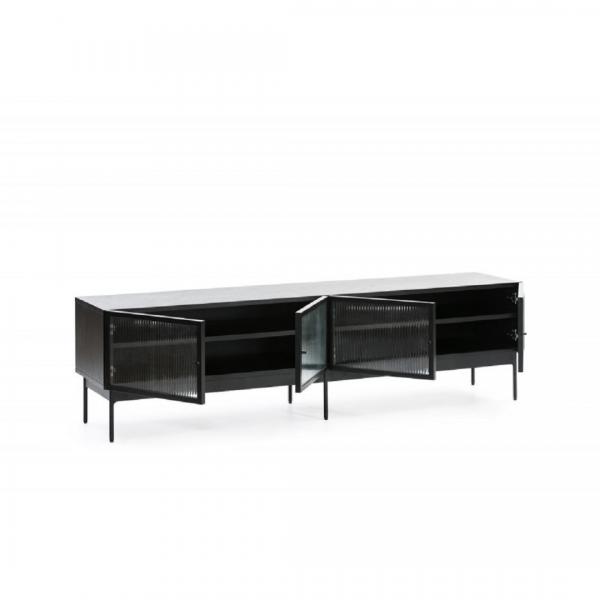 Blur Mueble Tv Negro Teulat Ambiente 3
