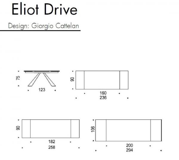 Eliot Drive Cattelan Ficha Tecnica