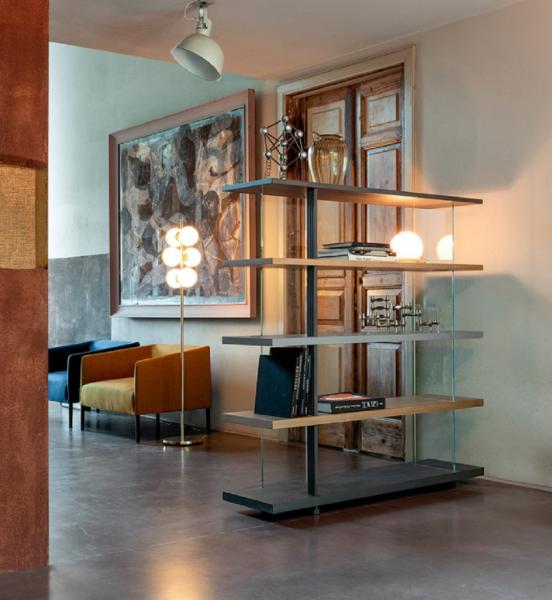 Libreria Zero.16 Cristal Devina Nais Ambiente 1