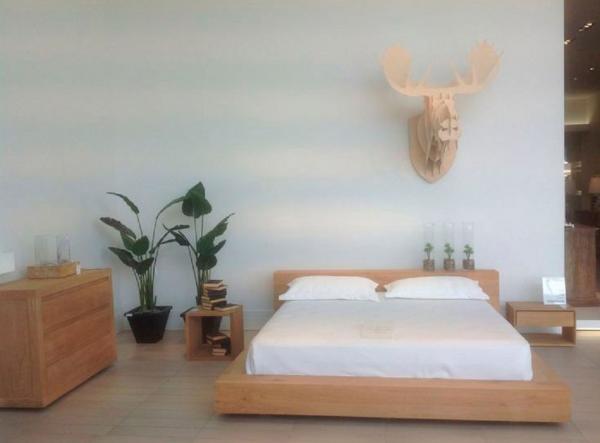 Madra Cama Roble Ethnicraft Ambiente 3