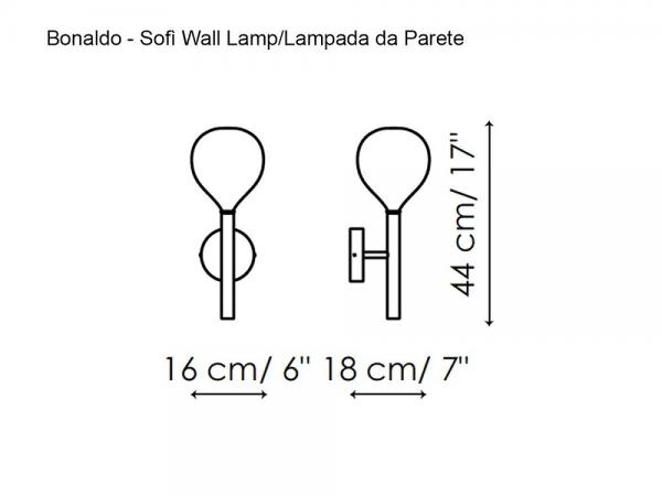 Sofi Bonaldo Aplique Ficha Tecnica