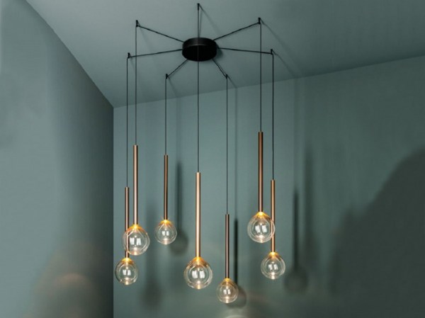 Sofi Bonaldo Suspension 5 Luces Ambiente 7