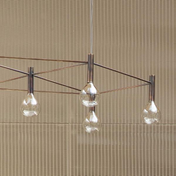 Sofi Bonaldo Suspension Estructura 10 Luces Ambiente 5
