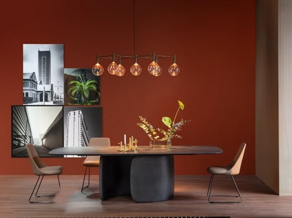 Sofi Bonaldo Suspension Estructura 7 Luces Ambiente 5