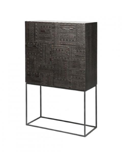 Tabwa Armario Teca Negro Ethnicraft Ambiente 1