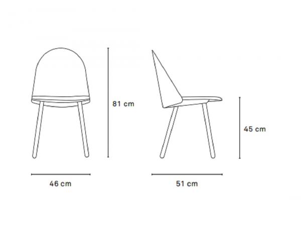 Uma Silla Teulat Ficha Tecnica